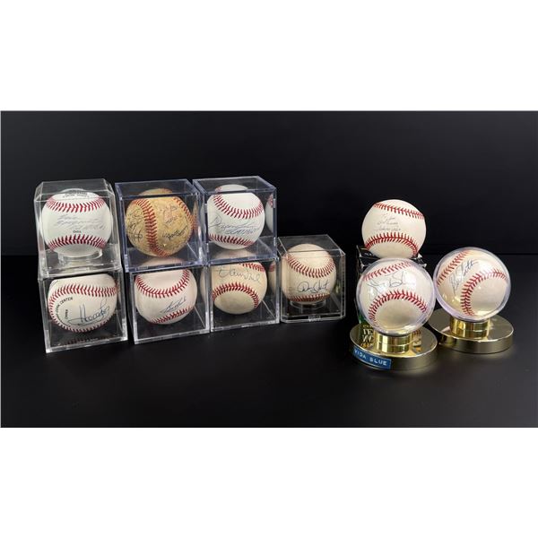 Collection of Autographed Signed Baseballs