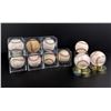 Image 1 : Collection of Autographed Signed Baseballs