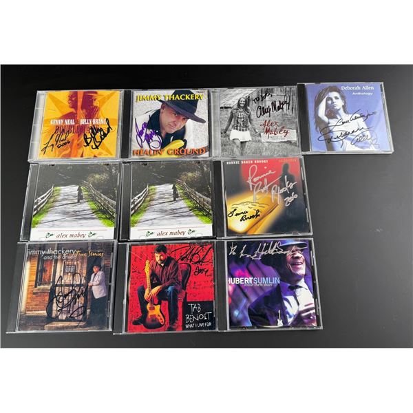 Collection of Signed Autographed CDs