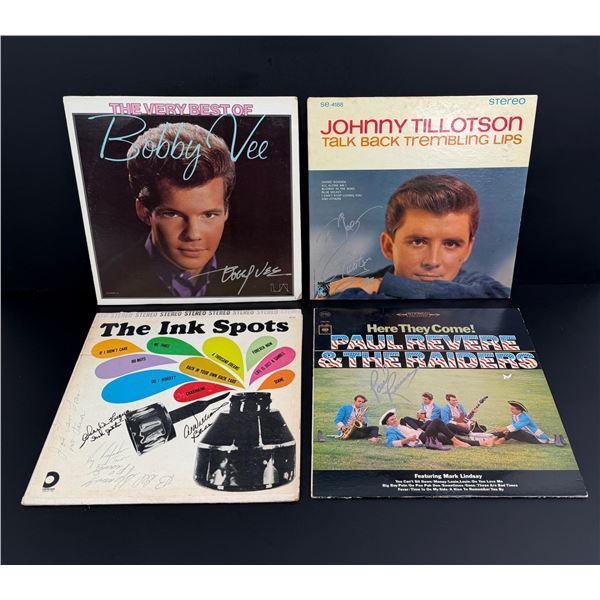 Group of Signed Autographed Vinyl Records