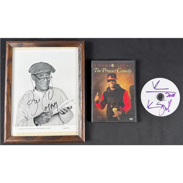 Pair of Black Comedian Signatures Autographs