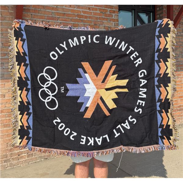 2002 Olympic Winter Games Salt Lake City Blanket