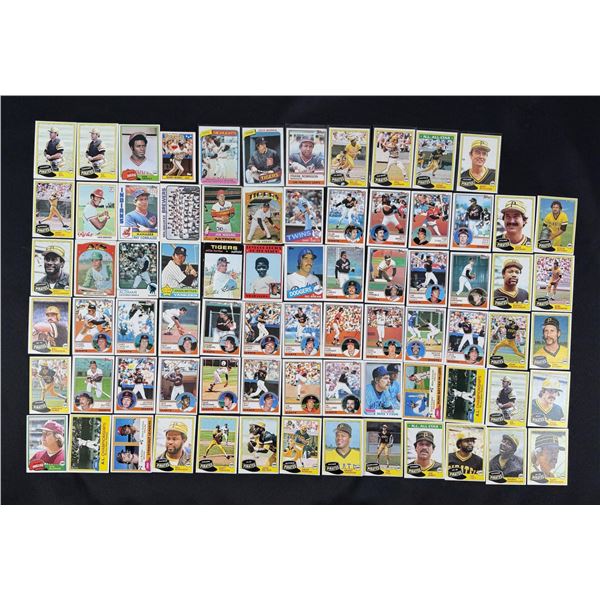 Collection of 1980s MLB Baseball Cards