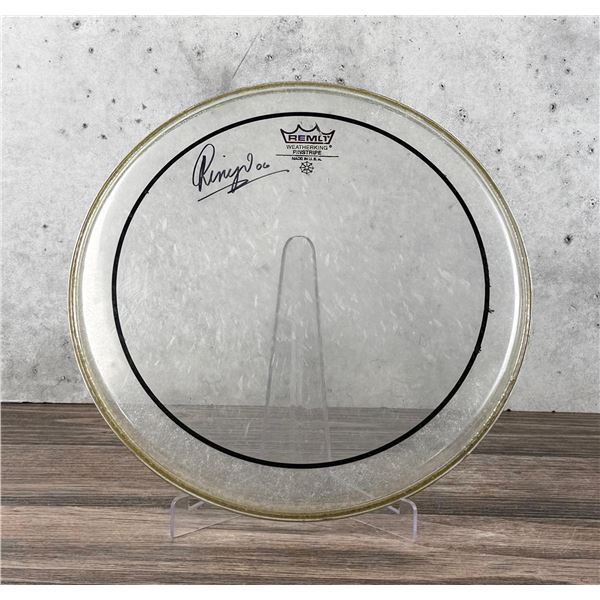 Ring Starr Signed Autographed Drum Head