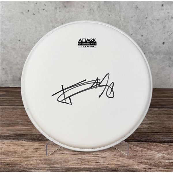 Keith Richards Signed Autographed Drum Head