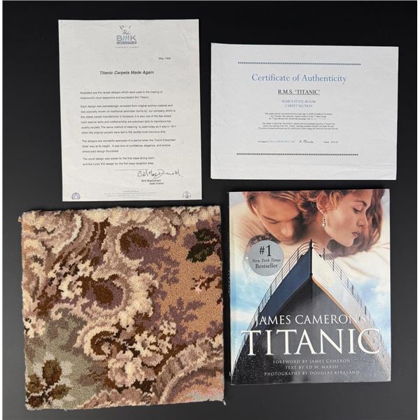 James Cameron Titanic Movie Carpet Section