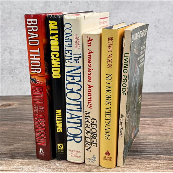 Collection of Signed Patriotic American Books