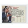 Image 2 : Phil Jackson Signed #252 NBA Hoops Card