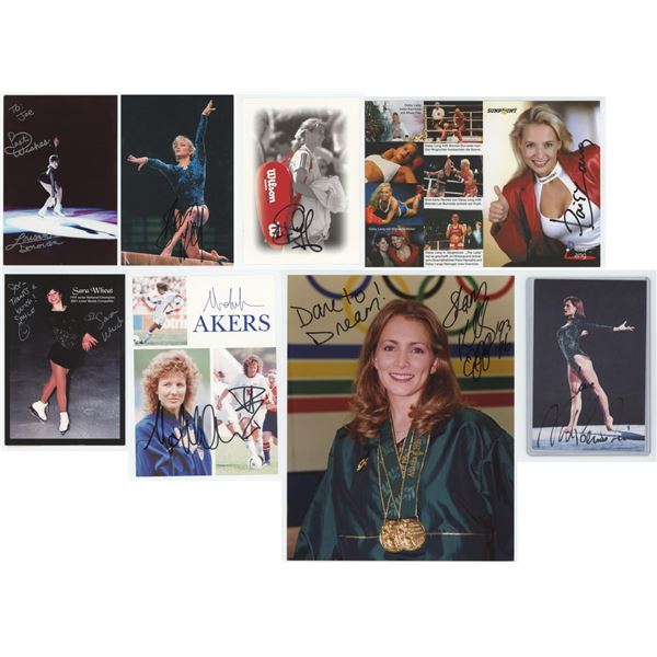 Collection of Figure Skater Olympian Signed Photos
