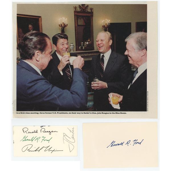 Presidential Photograph and Signed Card