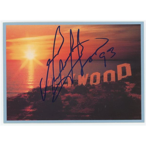 Mel Gibson Signed Postcard