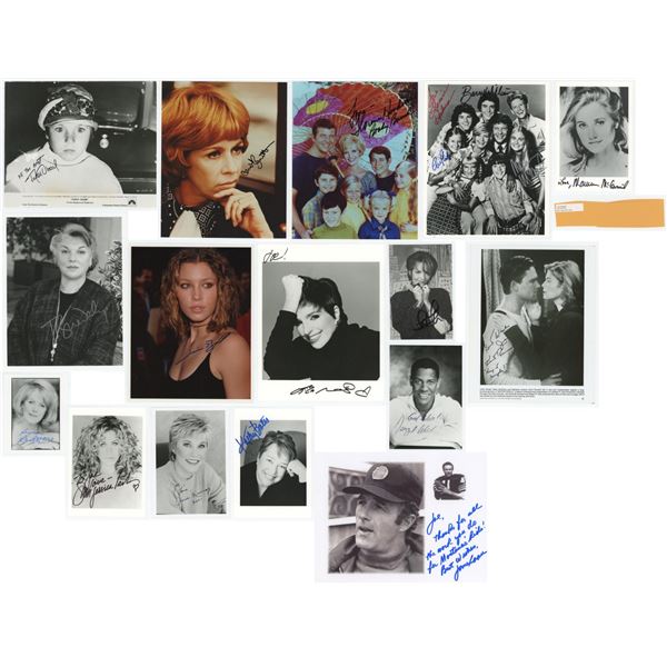 Collection of Actress Signed Photos