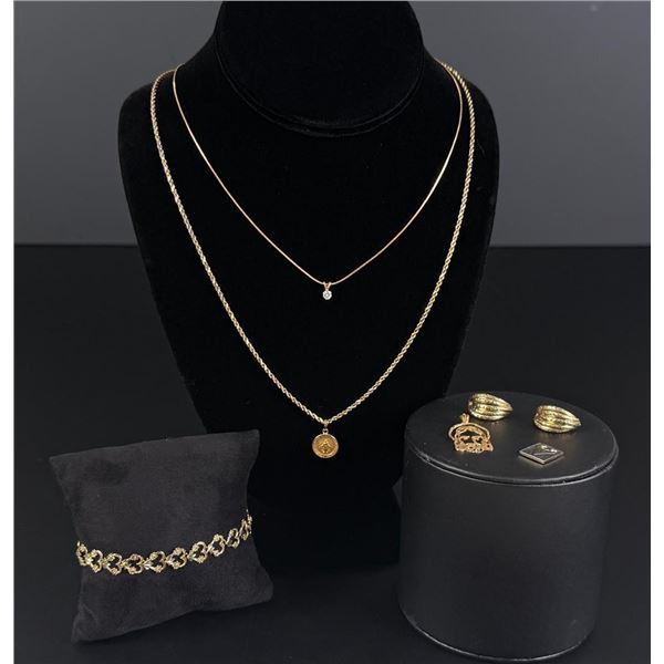 Collection of 14k Gold Jewelry
