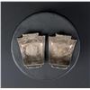 Image 2 : Navajo Sterling Silver Inlaid Watch Band Tips