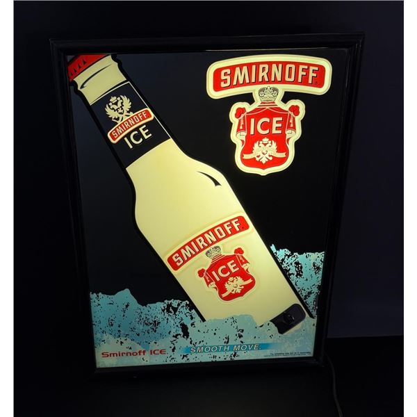 Smirnoff Ice Lighted Bar Sign