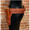 Image 1 : Oklahoma Leather Gun Belt Holster Rig