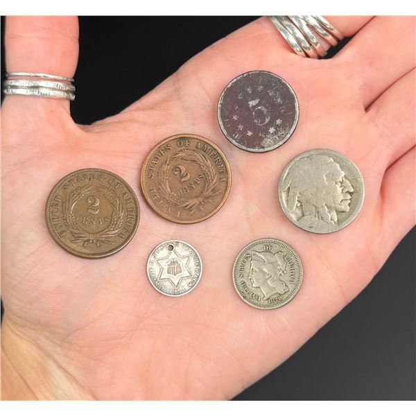 Collection of Antique American Currency