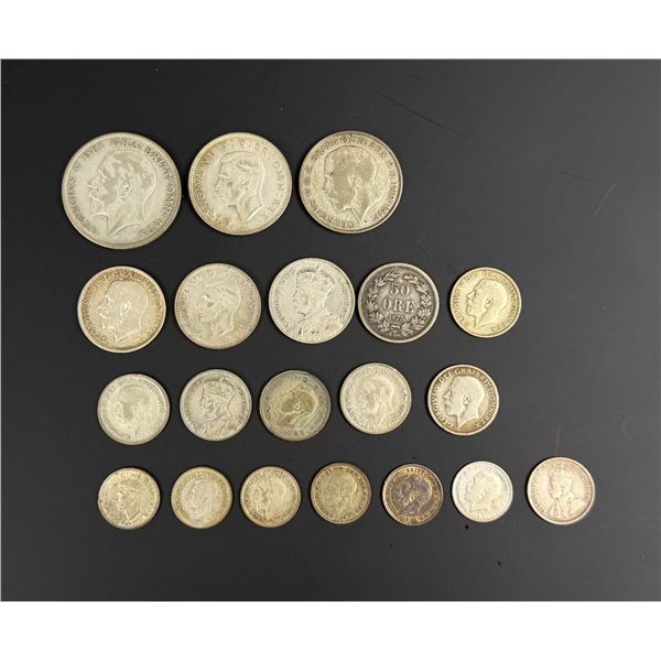 Collection of Foreign Silver Coins