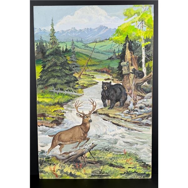 Call of the Wilderness Painting