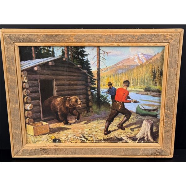 Phillip R Goodwin In A Tight Corner Print