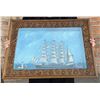 Image 1 : Victorian Clipper Ship Shadowbox Diorama