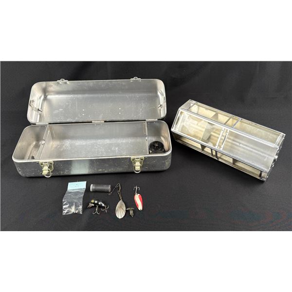 Roll A Tray Rotating Drum Tackle Box