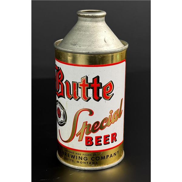 Butte Special Montana Cone Top Beer Can