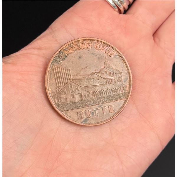 1896 Anaconda Mine Butte Montana Token