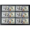 Image 1 : $600 Face Value $100 US Sequential Notes