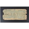 Image 2 : Civil War $20 Confederate Bank Note