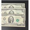 Image 3 : $2 US Bank Note Sequential Bills