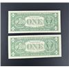 Image 2 : $1 US Star Note Bank Notes