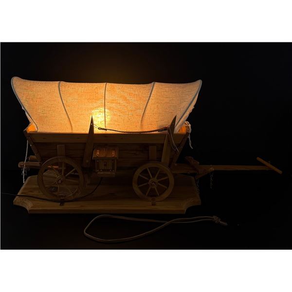Zaks Covered Wagon Conestoga Lamp