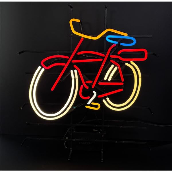 Fat Tire Beer Neon Bar Sign