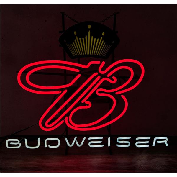 Budweiser Crown Neon Sign