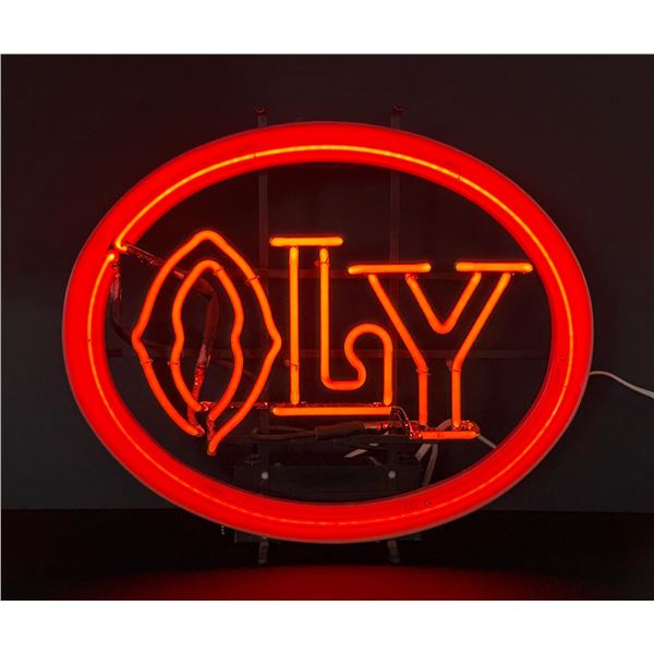 Oly Olympia Beer Neon Sign