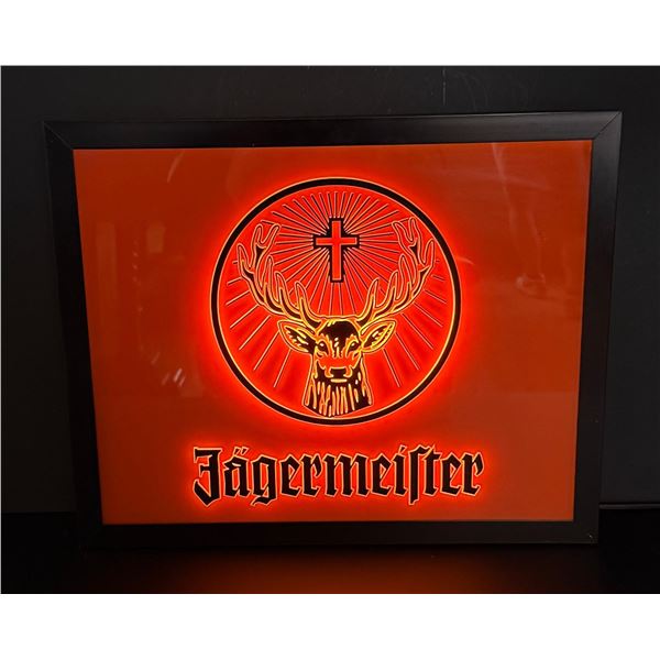 Jagermeister Lighted Bar Sign