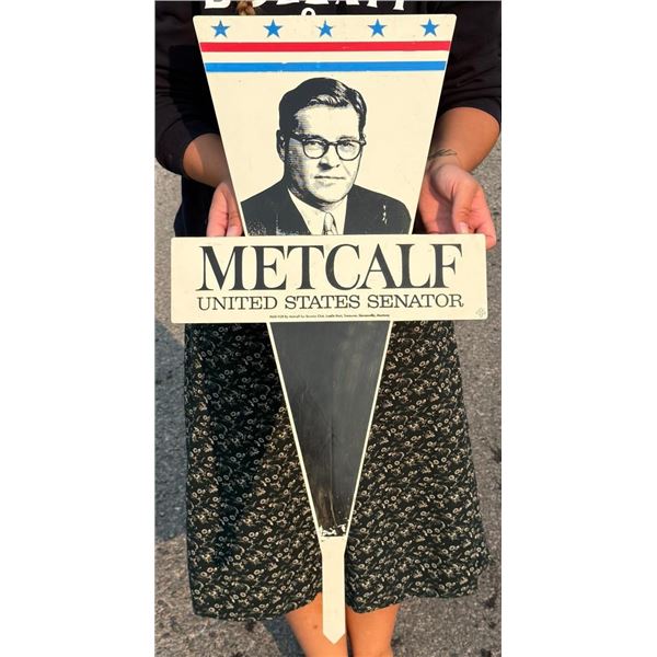 Montana Metcalf for US Senator Yard Sign