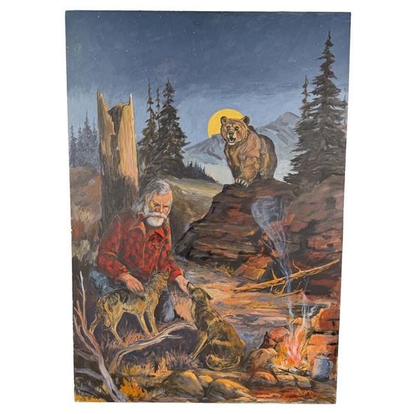 Birth of a Legend Movie Illustration Painting