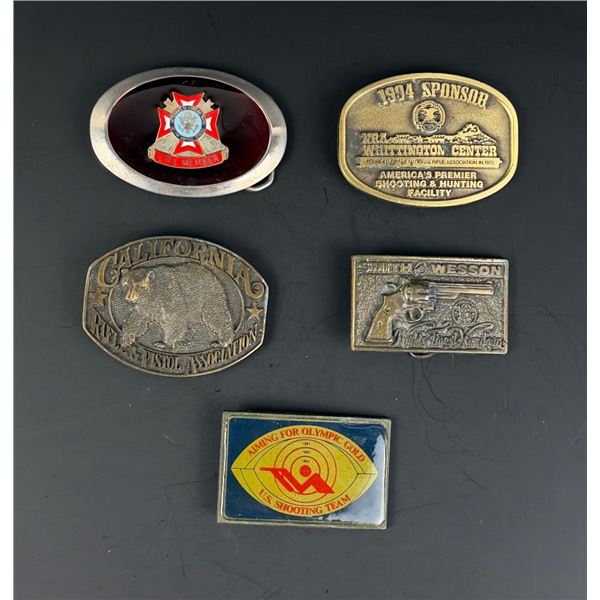 Collection of Vintage Belt Buckles