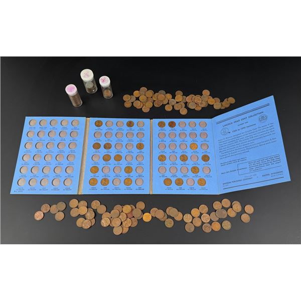 Collection of Lincoln Wheat Pennies Cents