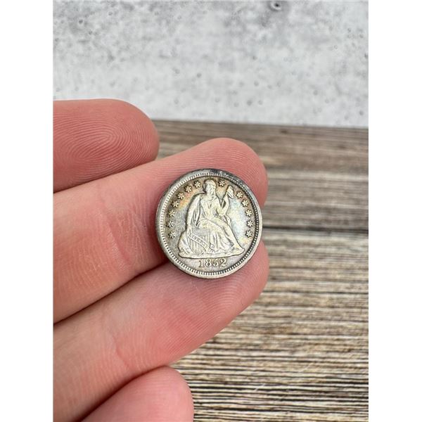 1852 Seated Liberty Dime