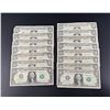 Image 1 : Collection of $1 US Star Note Bank Notes