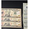 Image 2 : Collection of $10 $20 US Star Note Bank Notes