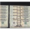 Image 3 : Collection of $20 US Star Note Bank Notes
