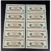 Image 4 : Collection of $20 US Star Note Bank Notes