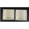 Image 2 : Collection of $5 US Star Note Bank Notes