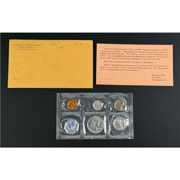 1962 US Silver Proof Coin Set