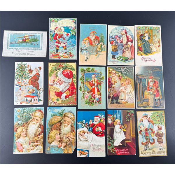 German Santa Claus Christmas Postcards