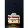 Image 1 : Knickerbocker Natural Beer Hanging Lamp Sign
